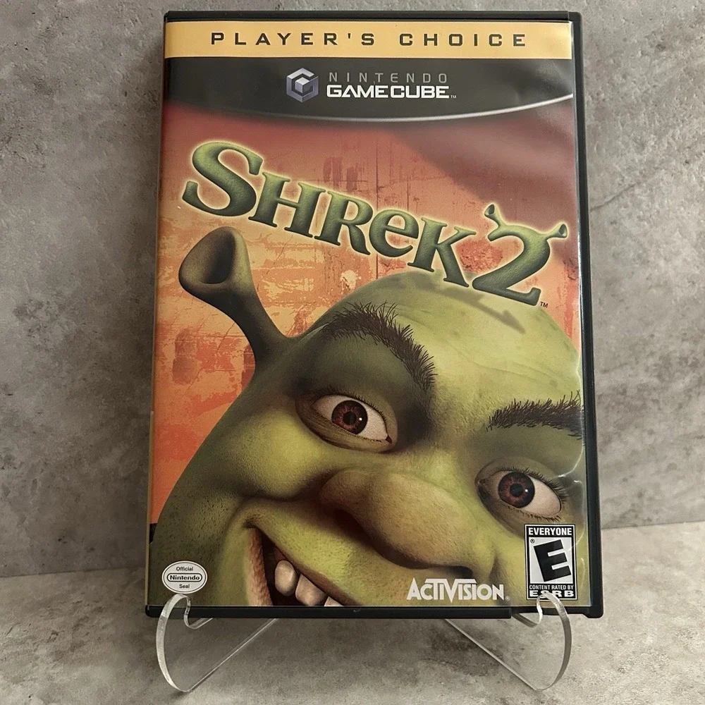 Shrek 2 (Nintendo GameCube, 2004) With Case and Manual, CIB